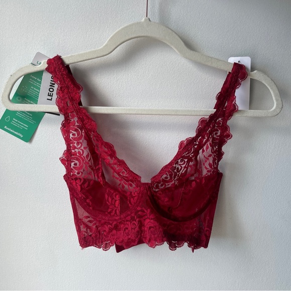 NWT Leonisa Milan Lace Underwire Bralette Duo - Picture 3 of 12